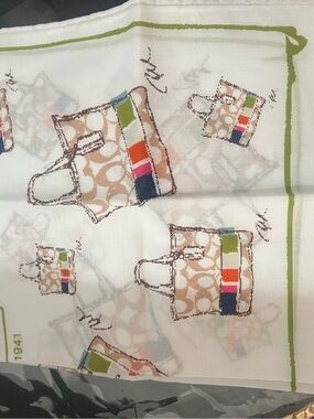 RARE Coach LEGACY Scarf with Box!  COLLECTORS ITEM